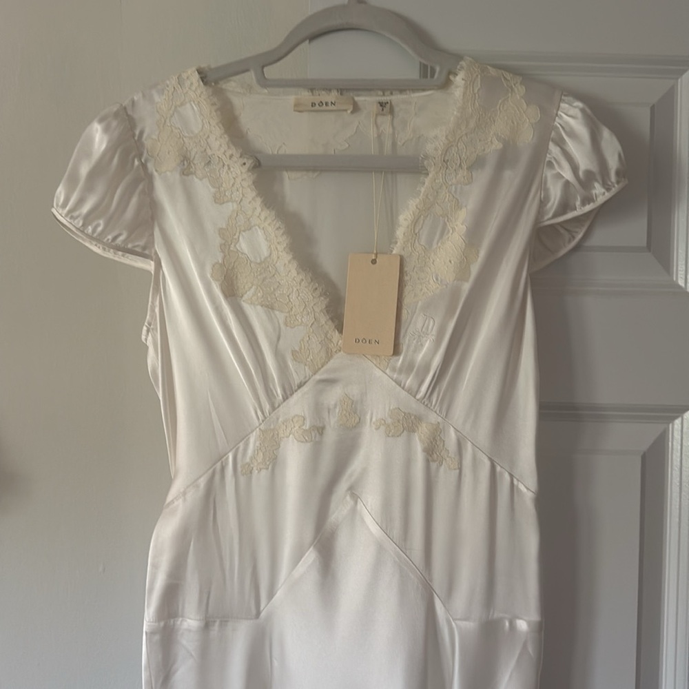 Coraline Dress in Salt - Picture 3 of 3